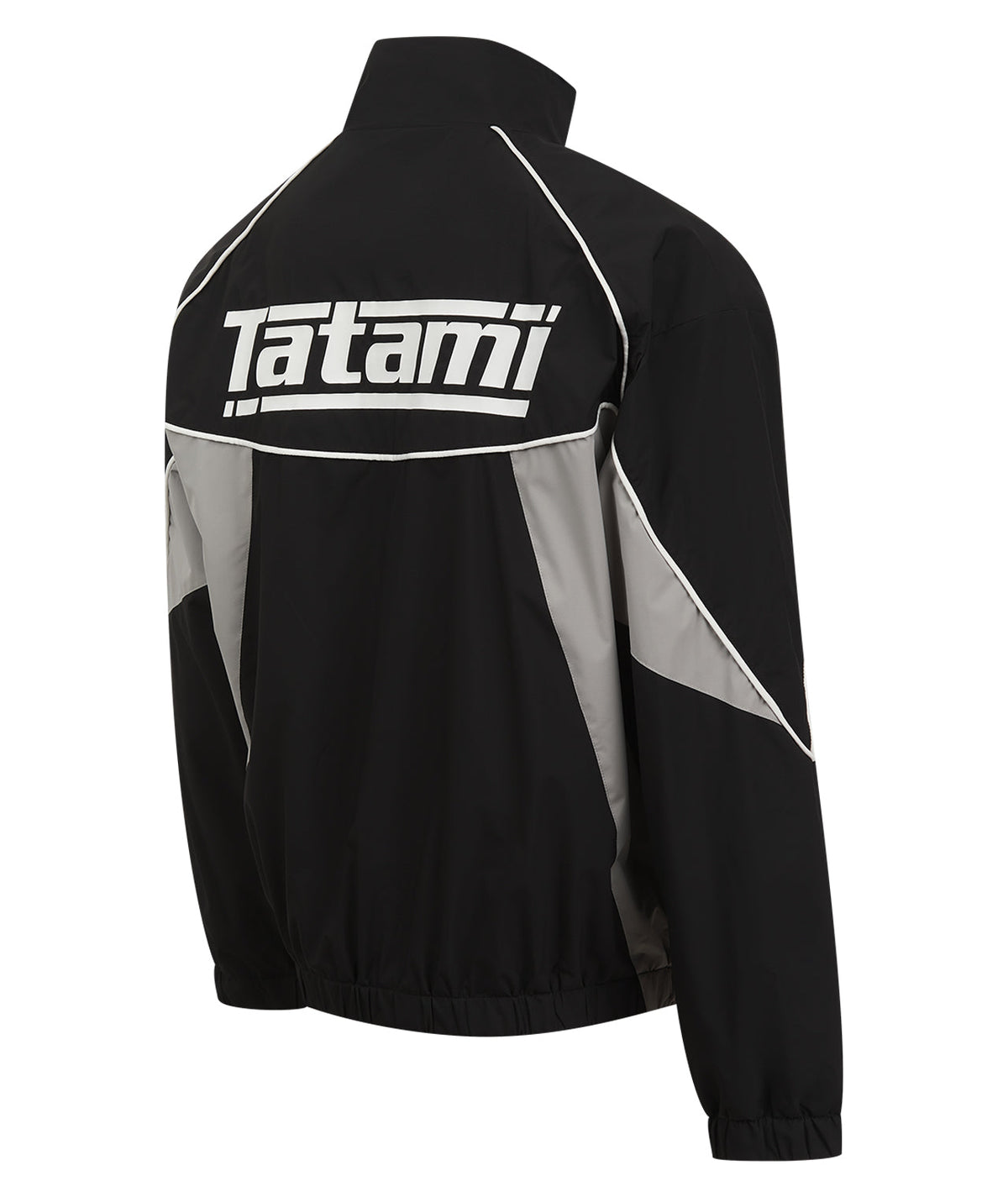 Tatami Tactic Half Zip Tracksuit Top - Black & Grey