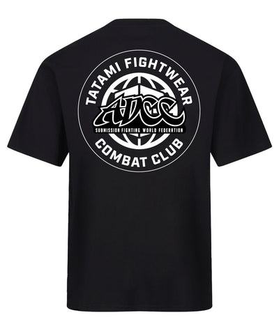 Tatami X ADCC Combat Club Oversized T-Shirt - Black