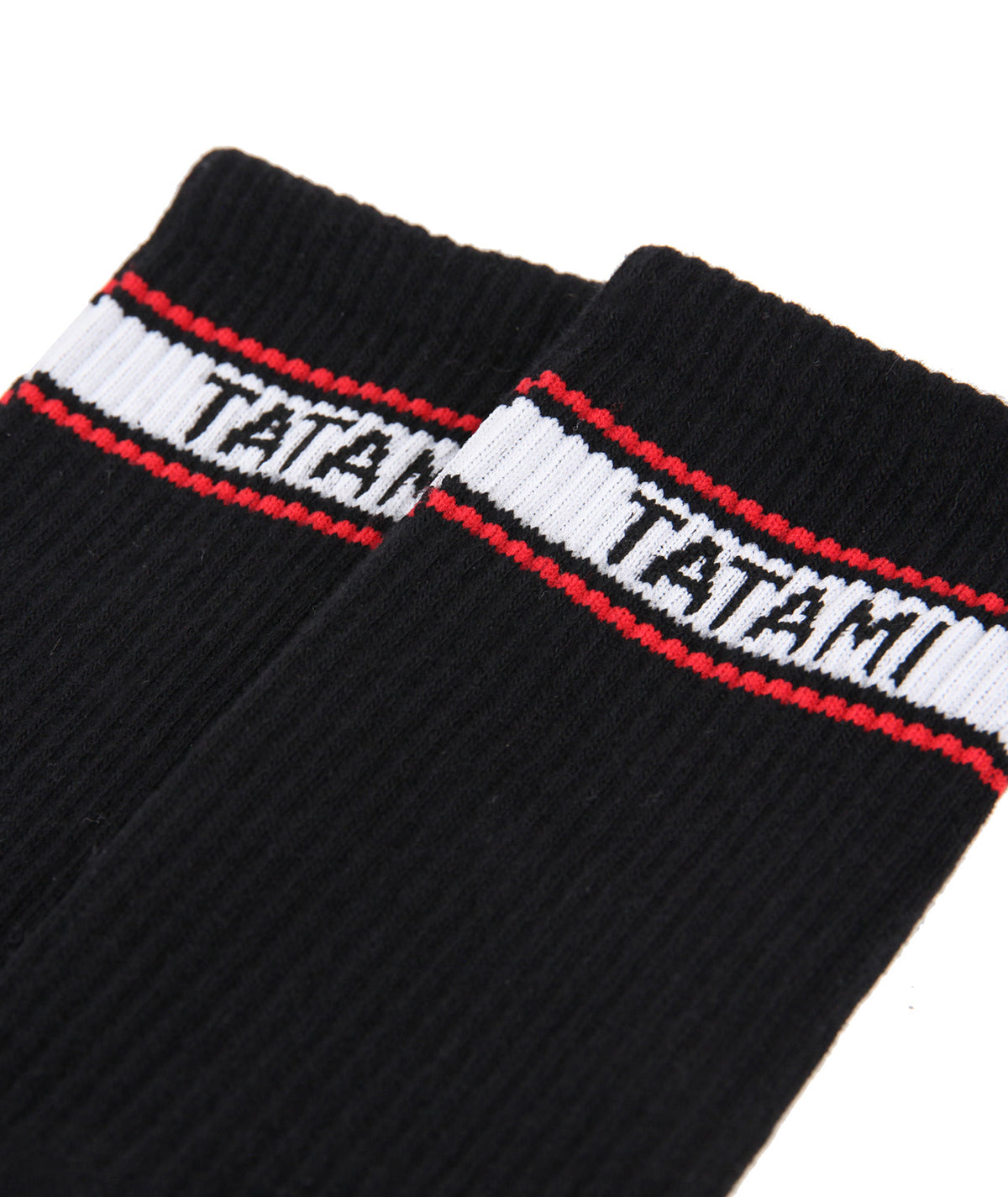 Tatami 2 Pack Crew Socks - Black