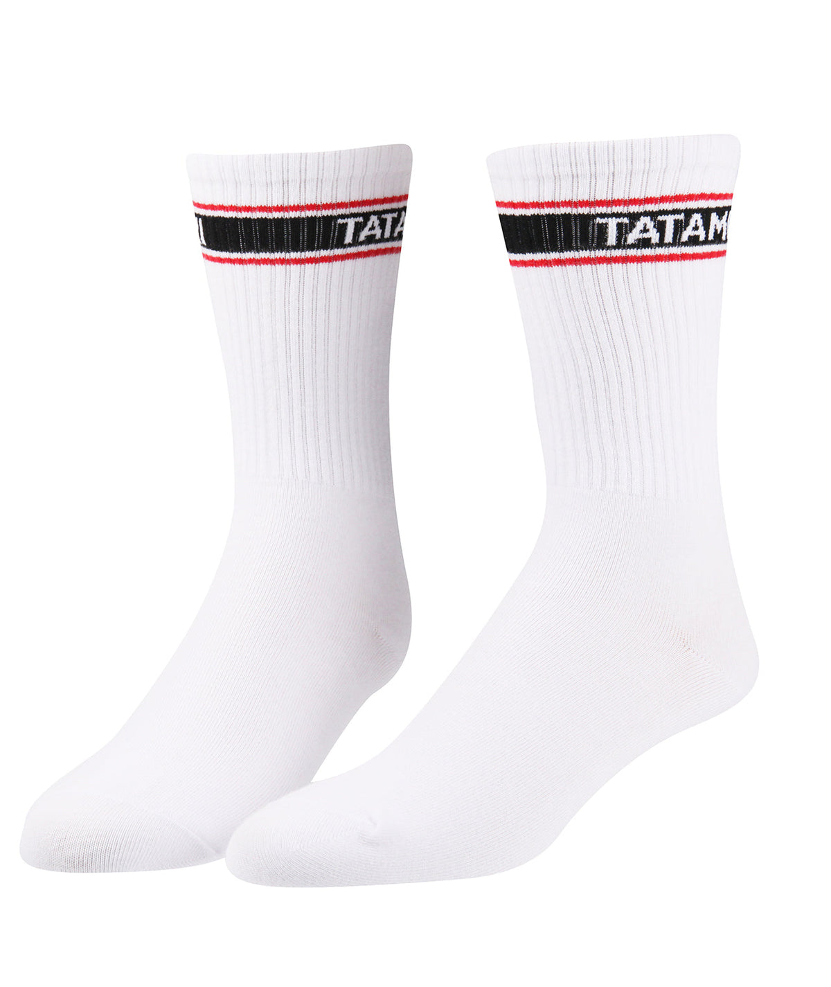 Tatami 2 Pack Crew Socks - White