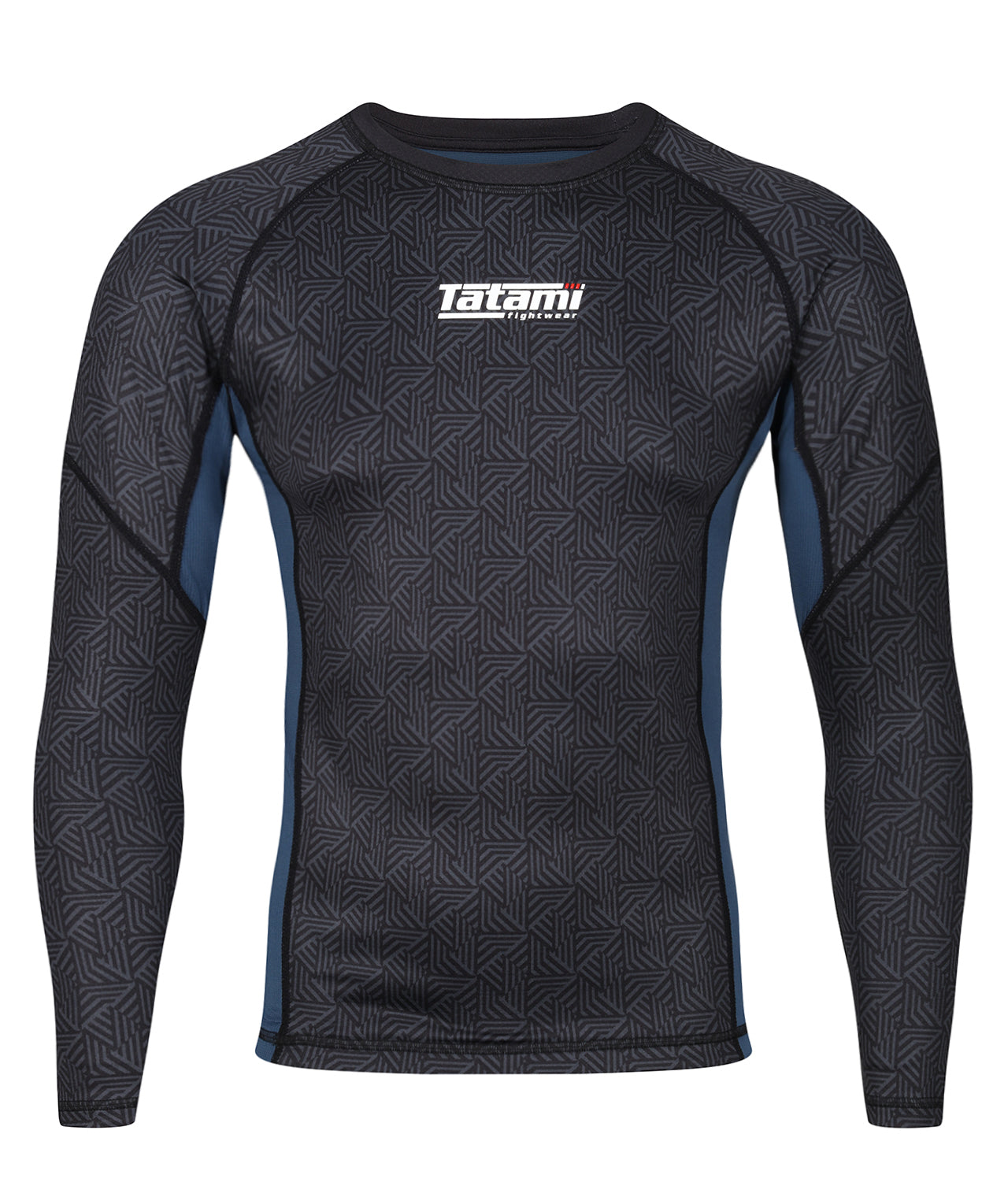 Dimension Long Sleeve Rash Guard - Petrol Blue – Tatami Fightwear Australia