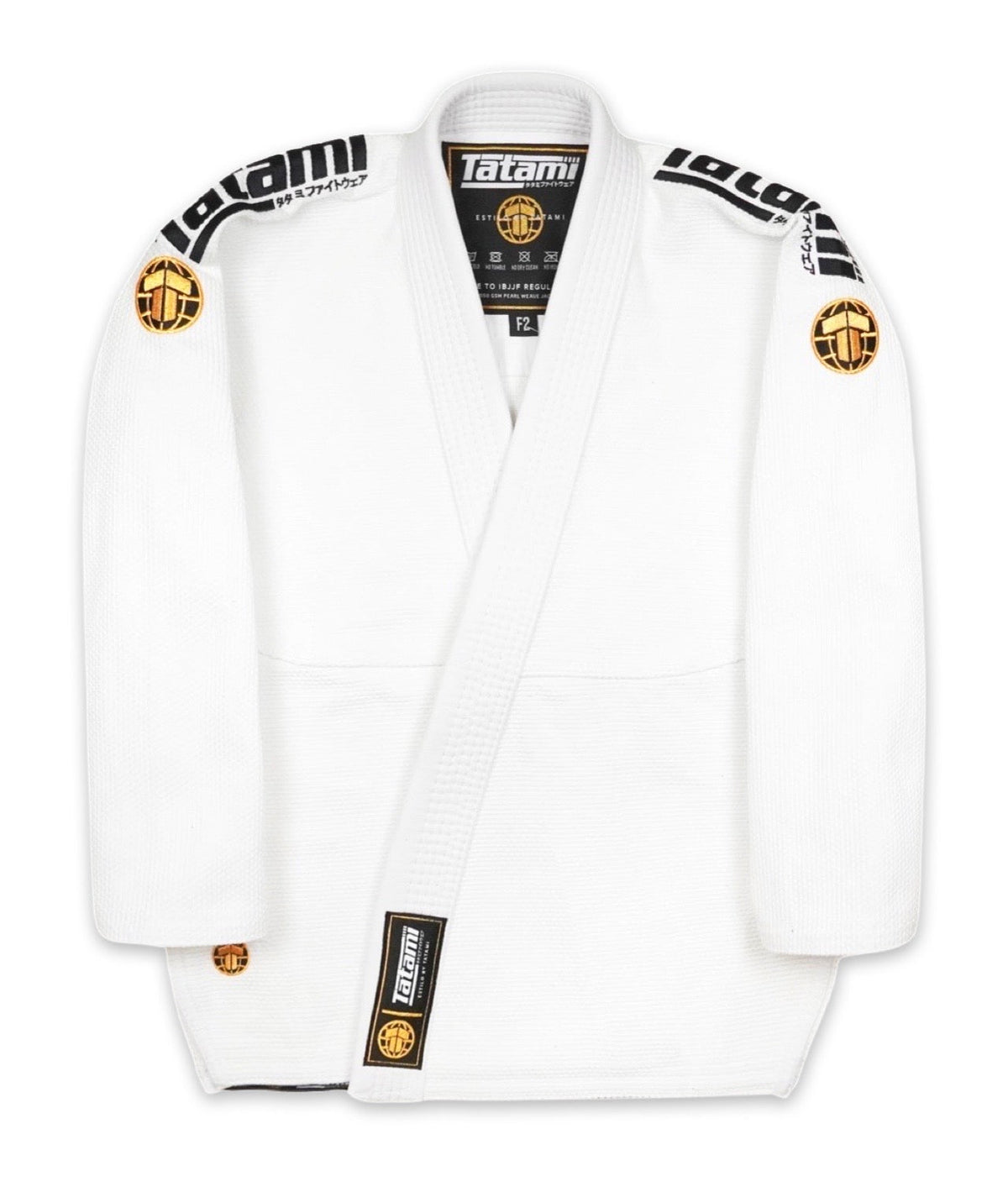 Ladies Estilo Gold Label Gi - White