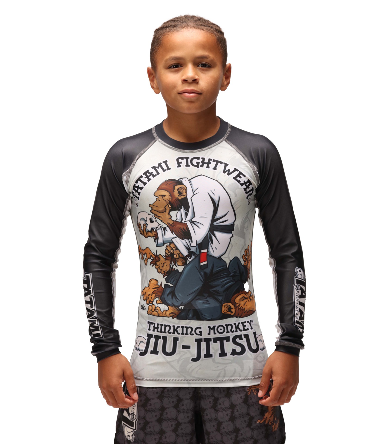 Kids Thinker Monkey Rash Guard – Tatami Fightwear Australia