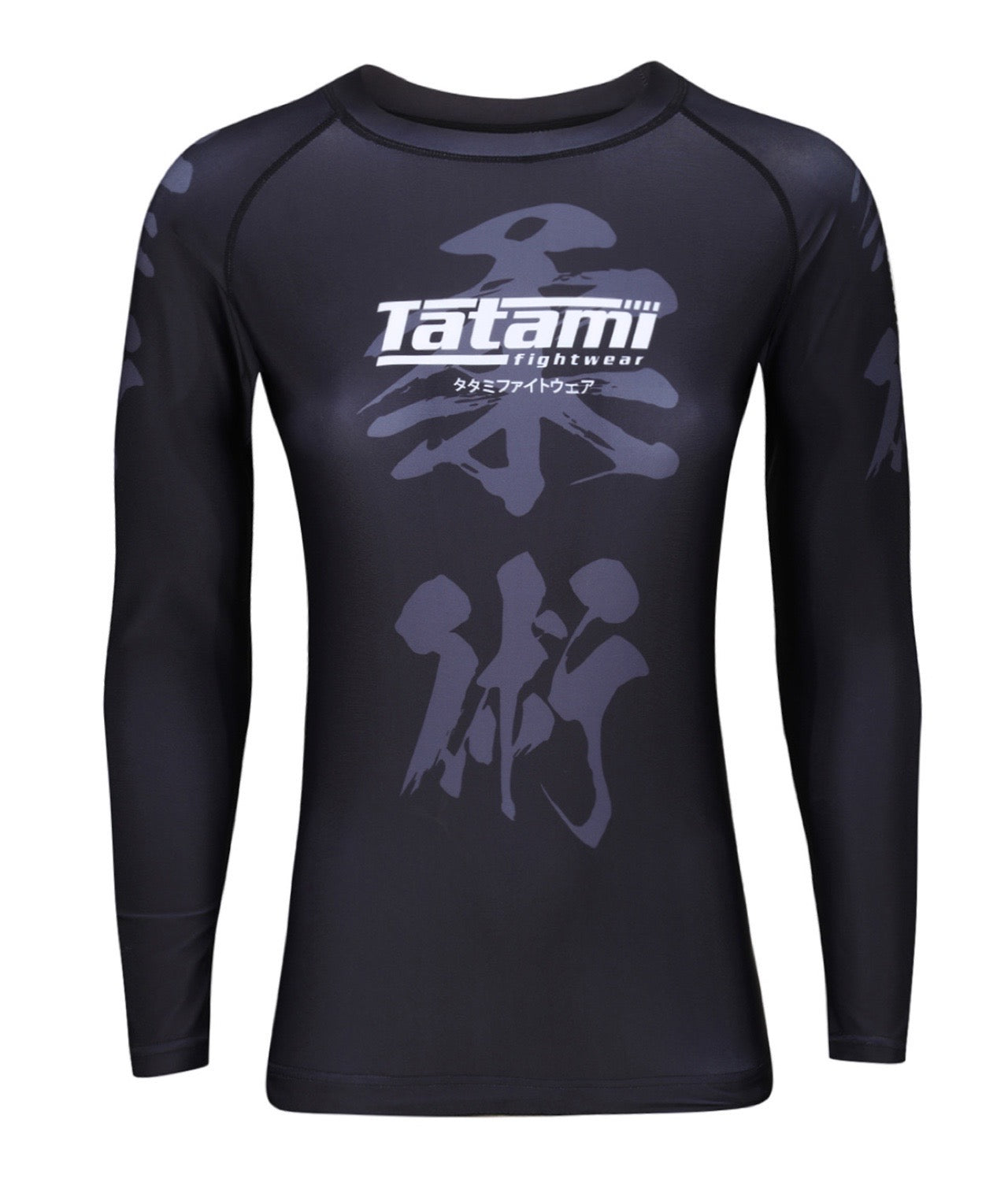 Ladies Kaizen Long Sleeve Rash Guard - Black – Tatami Fightwear Australia