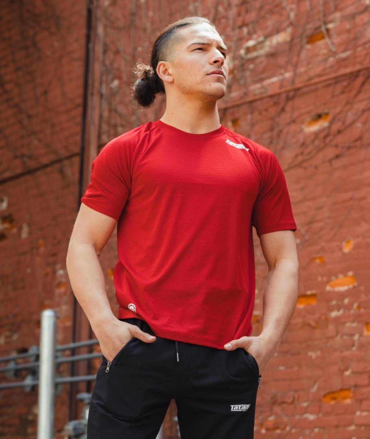 Active Dry Fit T Shirt Red Tatami Fightwear Australia