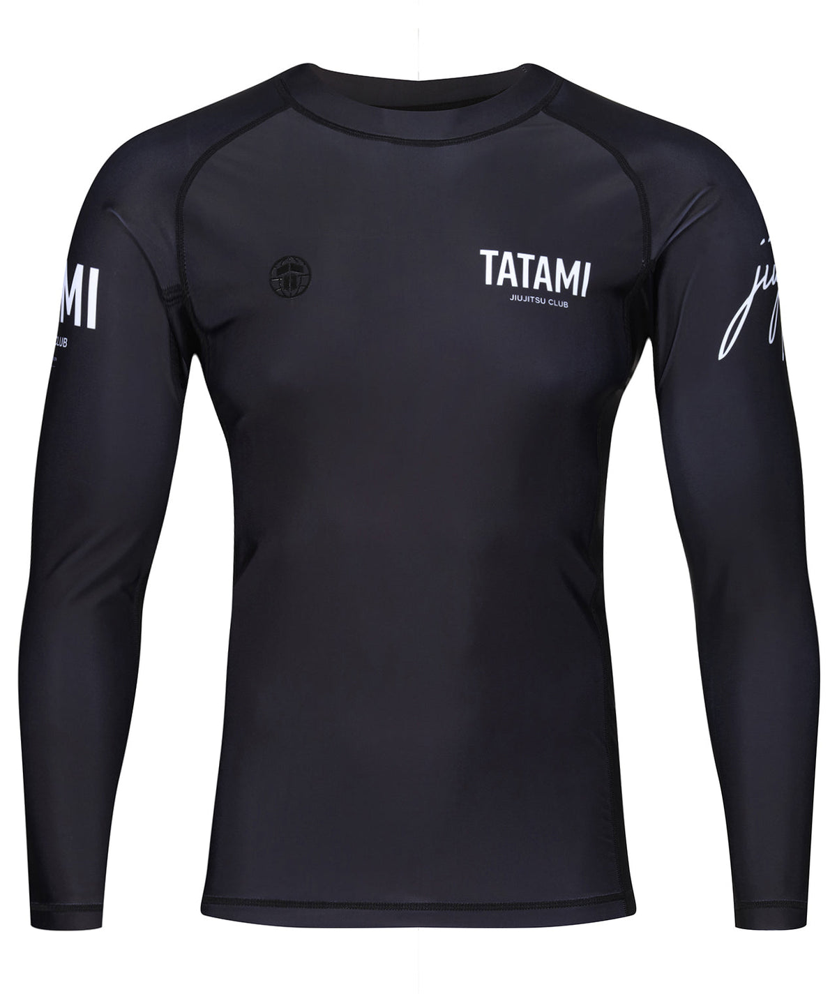 JJ Club Long Sleeve Rash Guard - Black