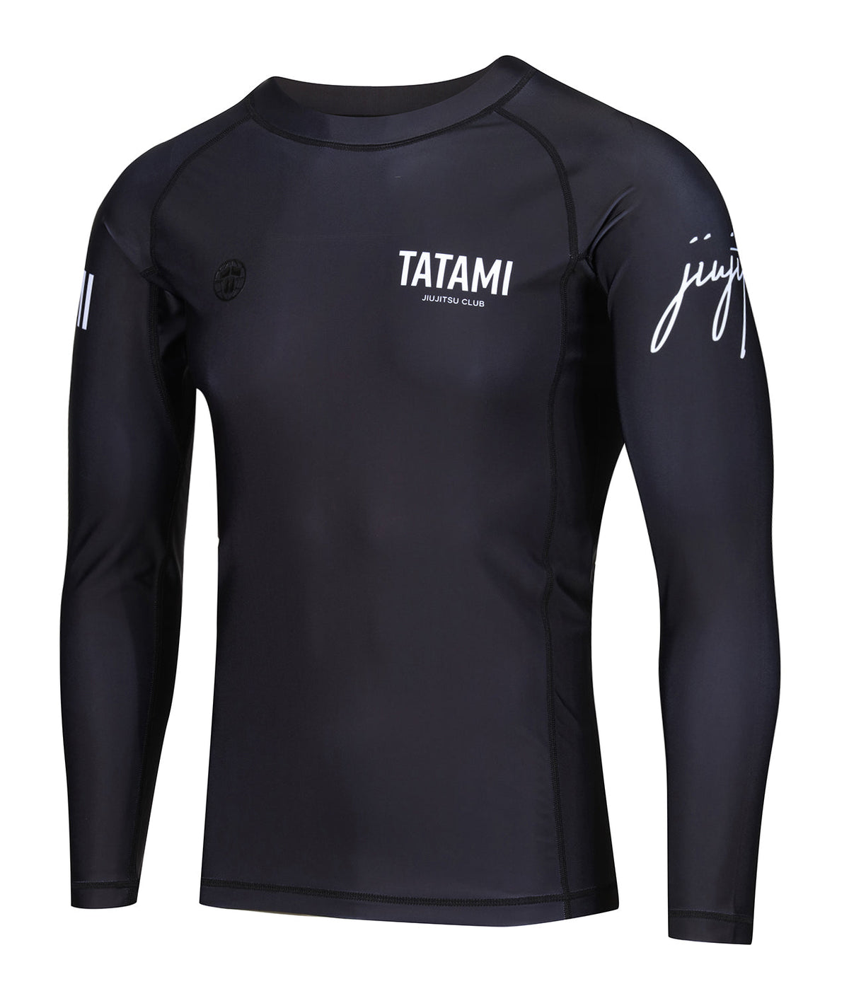 JJ Club Long Sleeve Rash Guard - Black