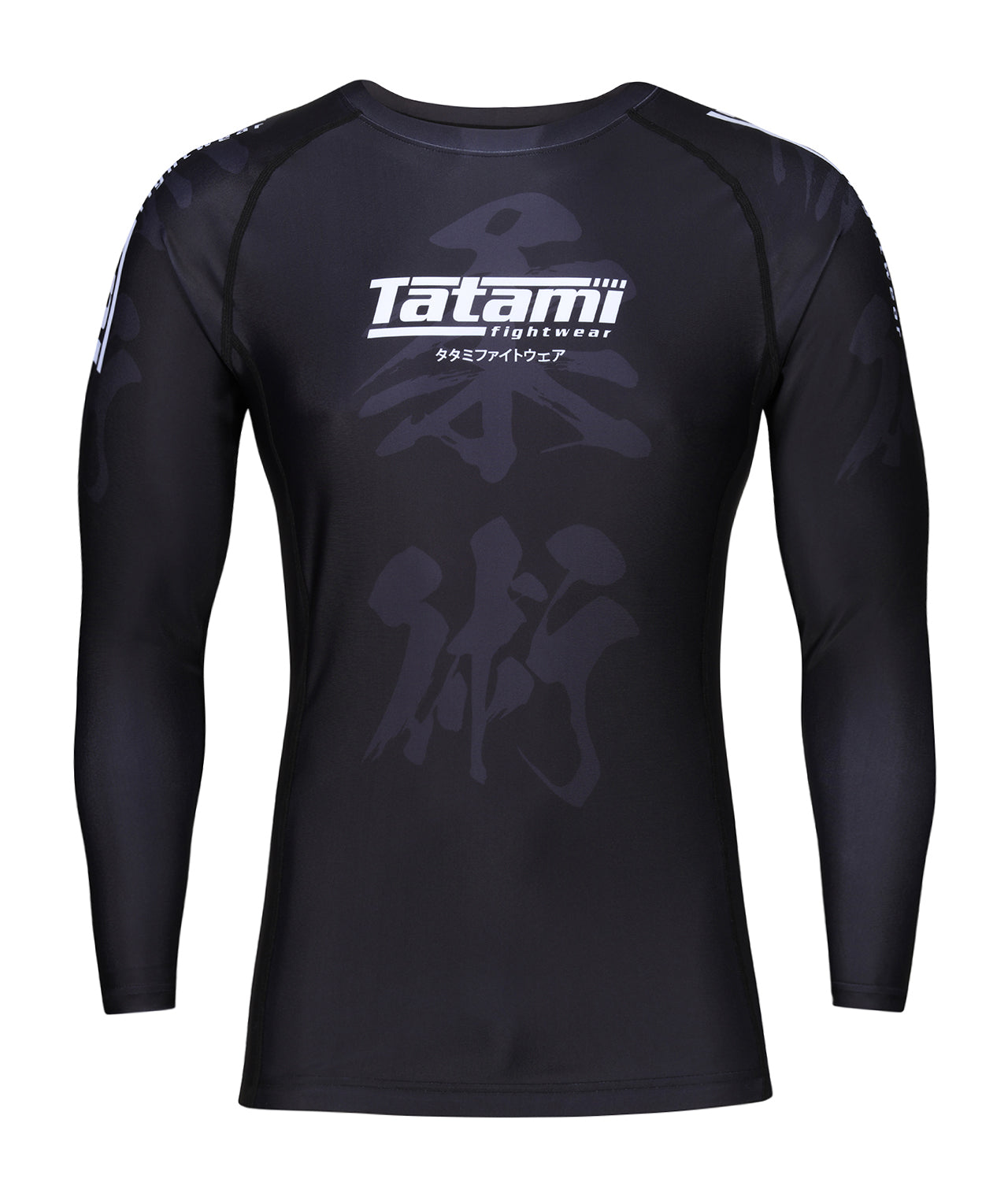Kaizen Long Sleeve Rash Guard - Black – Tatami Fightwear Australia