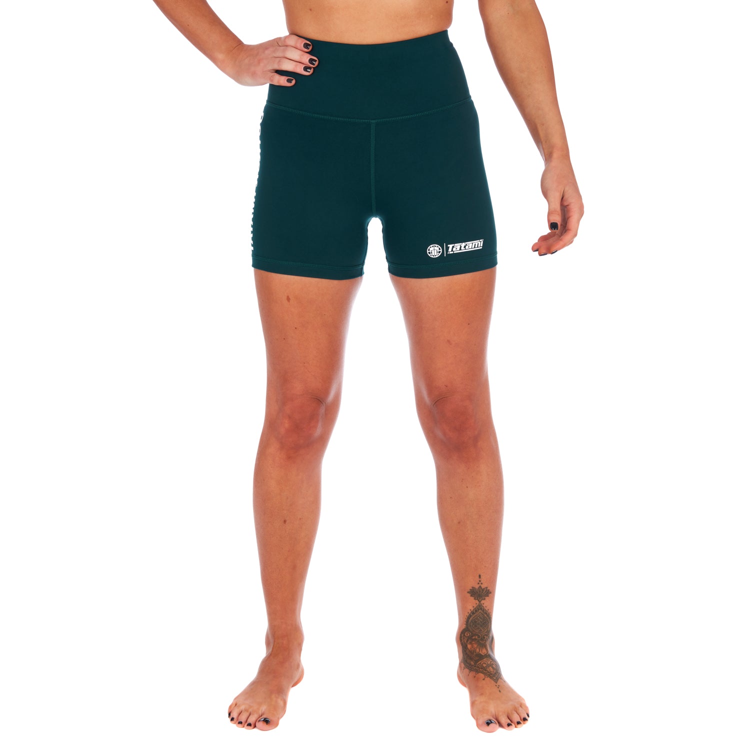 Green compression clearance shorts