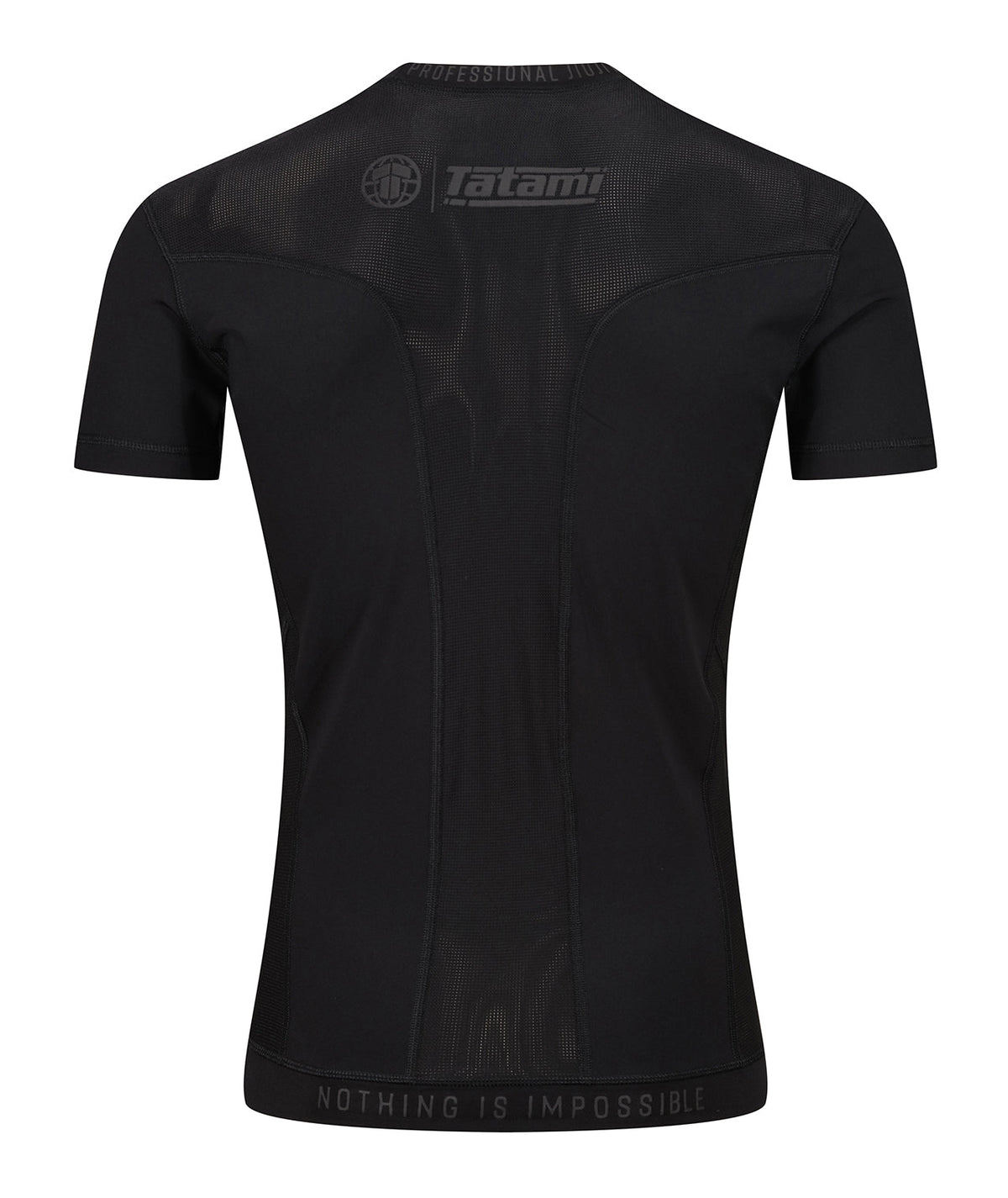 Tatami Pro Rash Guard - Black on Black